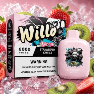 WILO – STRAWBERRY KIWI ICE 6,000 PUFFS