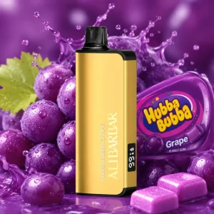 ALIBARBAR – HUBBA BUBBA GRAPE 9000 puffs