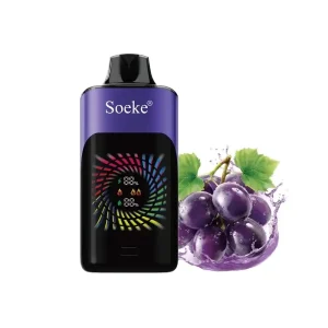 SOEKE S9 – Grape Ice 28,000 Puffs