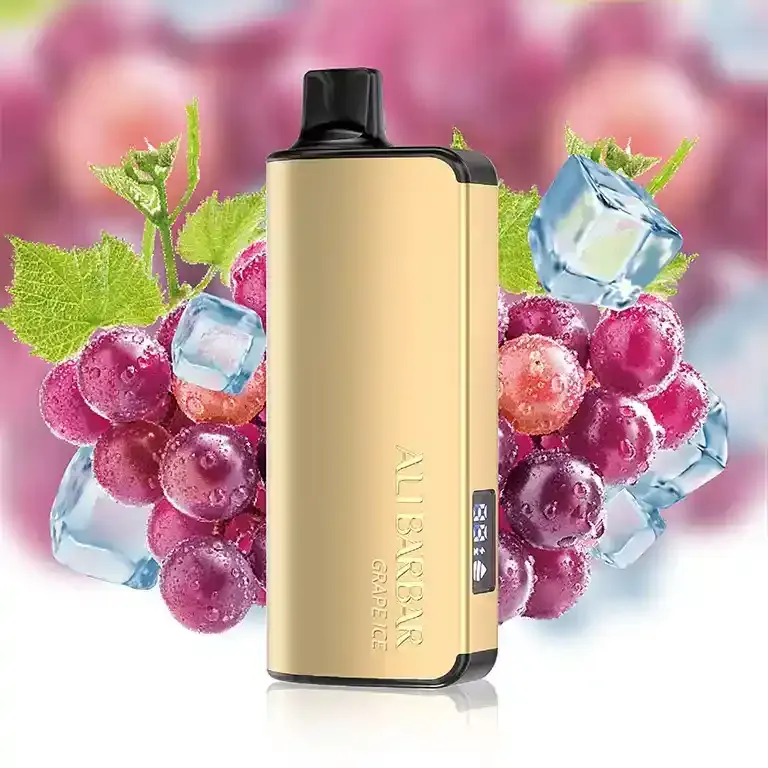 ALIBARBAR INGOT GRAPE ICE-9000 puffs